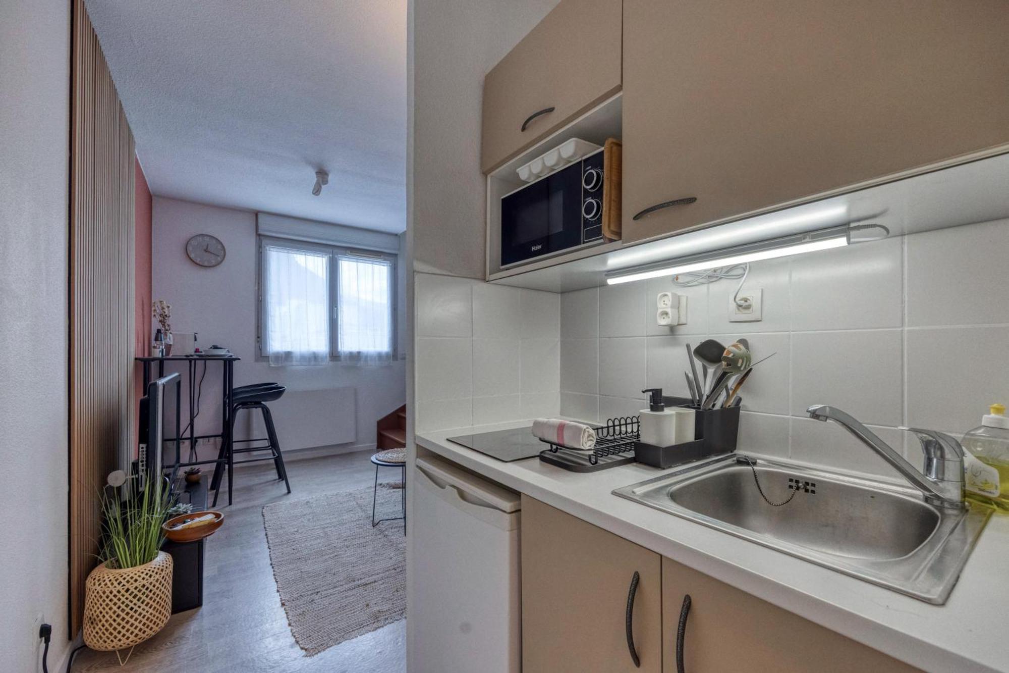 Апартаменты La Residentiel - Cea - Stmicro - Gare Фонтен Экстерьер фото